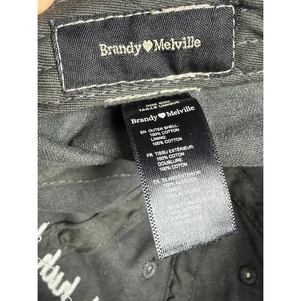 Brandy Melville Hat Women Strap Back Uh Huh Honey Spell Out Run Gym Core Cap Go‎